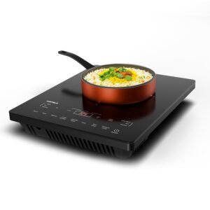 Hafele Magnechef Induction Cooktop |2100W High Power | Ceramic Glass Plate | Auto Cook Menus | Intuitive Touch Control | 2 Year Warranty | Black